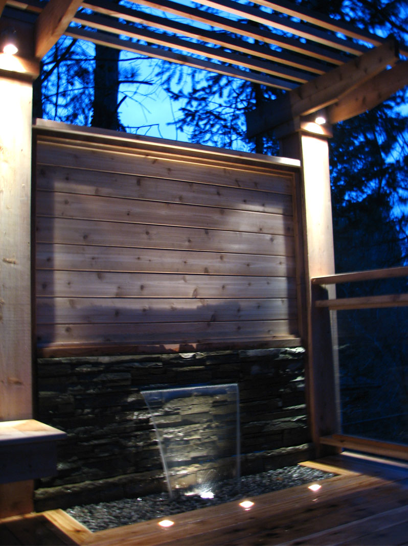 Ancaster ON (Deck and Water Feature)